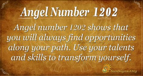 1202 angel number|1202 Angel Number: Transform Your Life with。